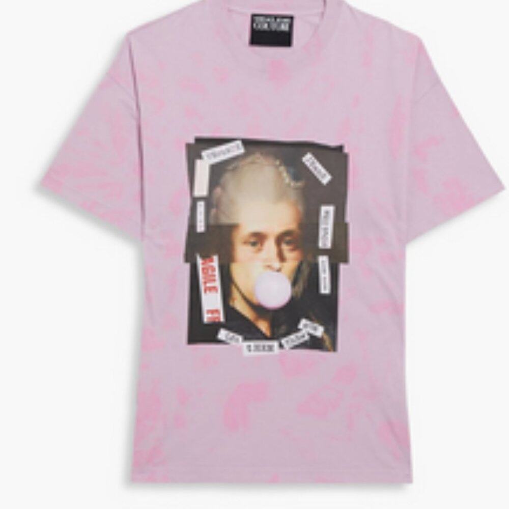 Versace Jeans Couture Pink Hey Reilly Edition Let Them Chew Gum L